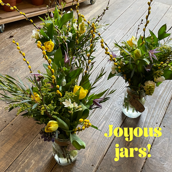 Jar of Joy Flowers