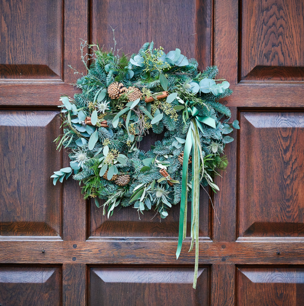 Christmas Wreath Making Class Wiltshire