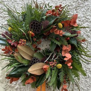 autumn wreath making class