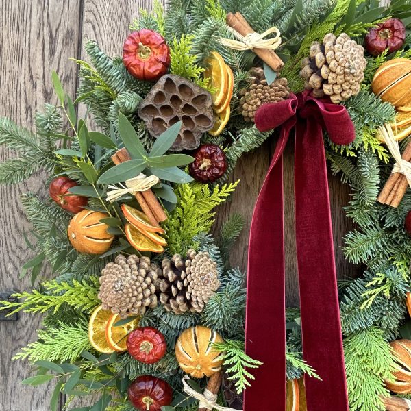 christmas wreath Mulled Wine Wreath